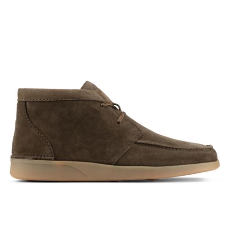 Top Oakland Clarks Oliva Oscuro Combi