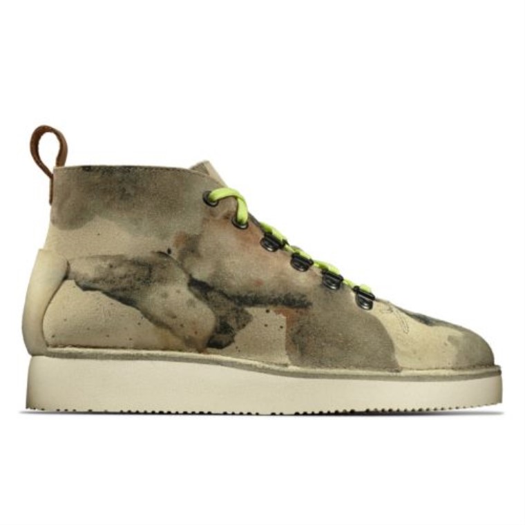 Blanco Roto Camo Nala Caminata Clarks