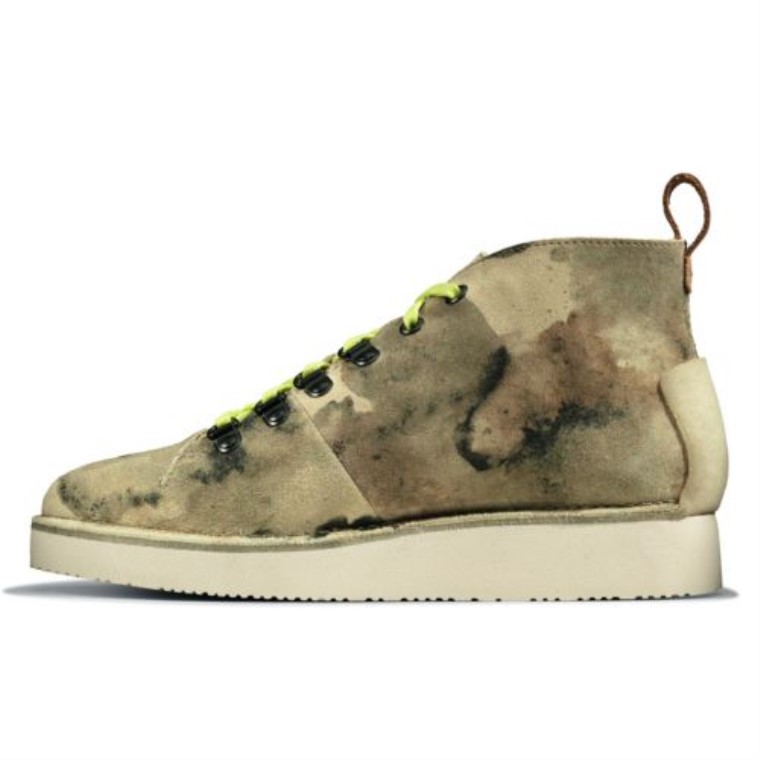 Blanco Roto Camo Nala Caminata Clarks