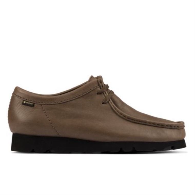 Verde Oliva Clarks Wallabee Gtx Cuero