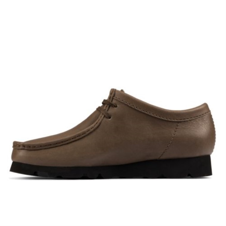 Verde Oliva Clarks Wallabee Gtx Cuero