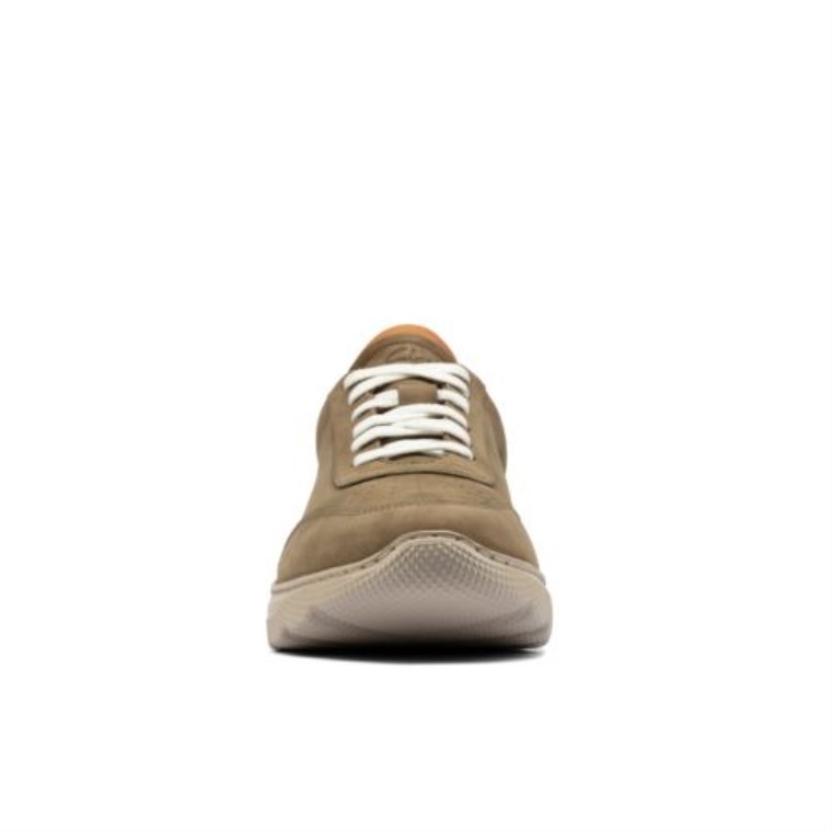 Nubuck Oliva Clarks Sprint Lite Encaje