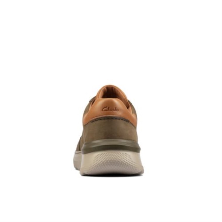 Nubuck Oliva Clarks Sprint Lite Encaje