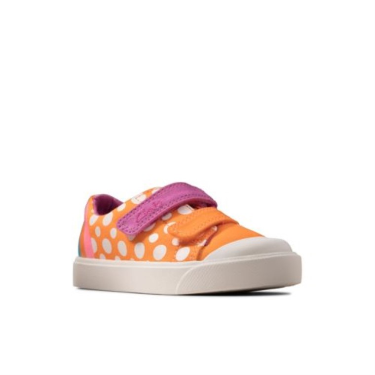 Naranja Combi Clarks City Bright Fst F Fit