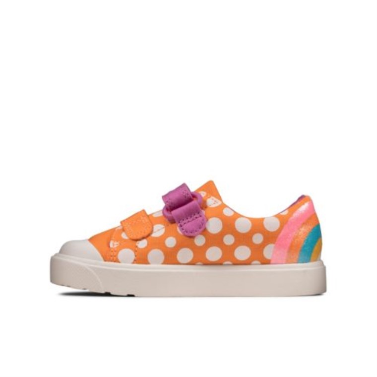 Naranja Combi Clarks City Bright Fst F Fit