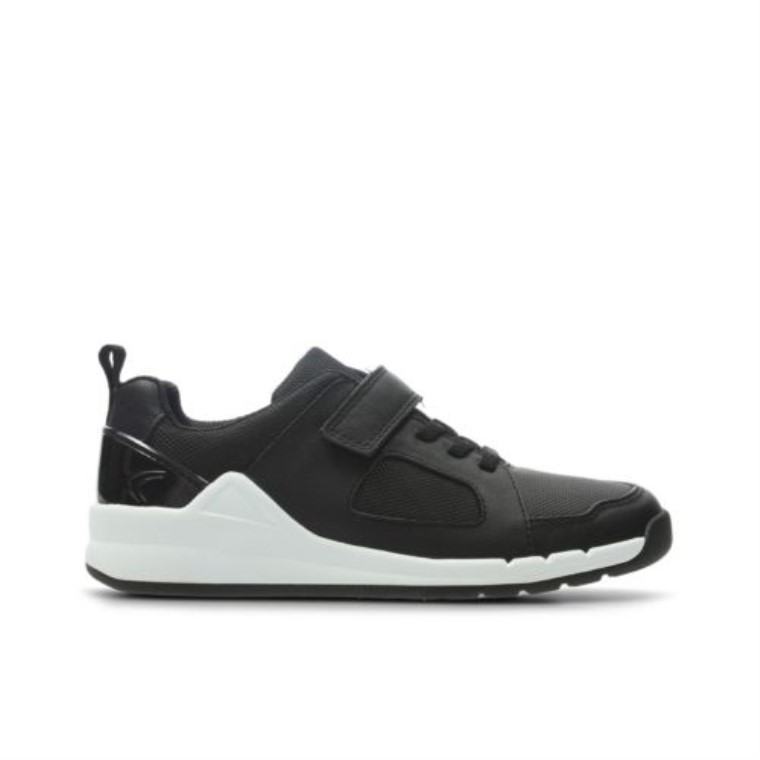 Orbit Ride Inf And Fit Clarks Cuero Negro
