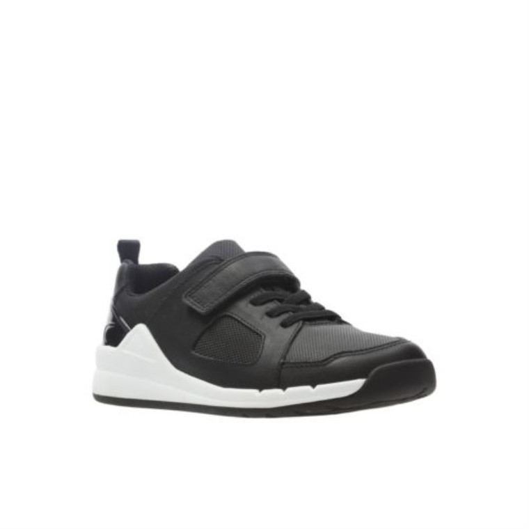 Orbit Ride Inf And Fit Clarks Cuero Negro