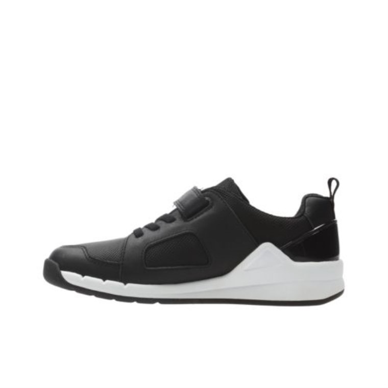 Orbit Ride Inf And Fit Clarks Cuero Negro