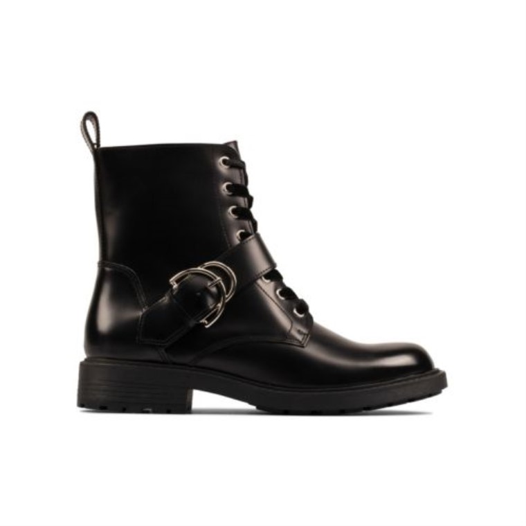 Orinoco2 Hebilla Cuero Negro Clarks