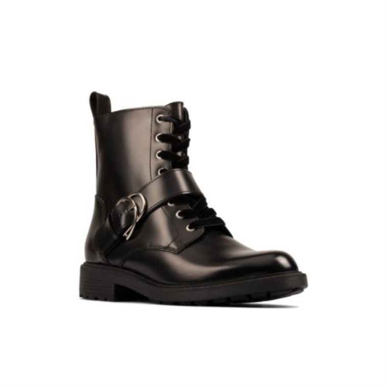 Orinoco2 Hebilla Cuero Negro Clarks