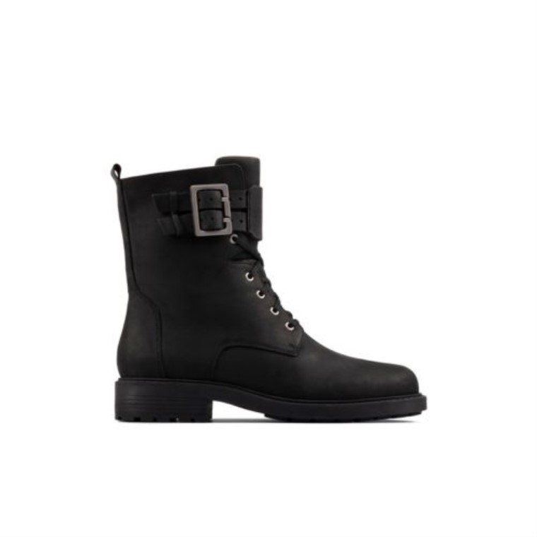 Orinoco2 Encaje Clarks Cuero Negro