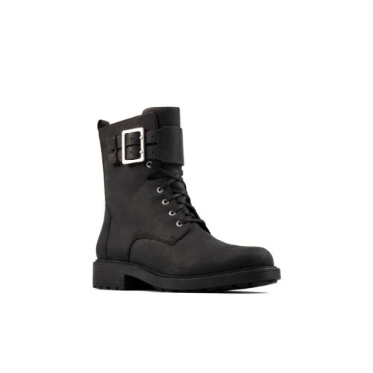 Orinoco2 Encaje Clarks Cuero Negro
