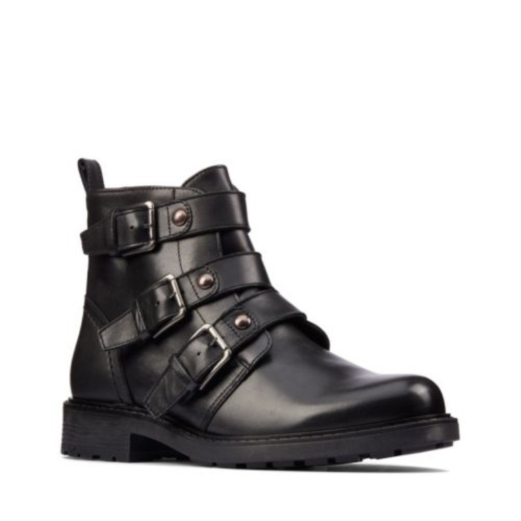 Orinoco2 Tacos Clarks Cuero Negro