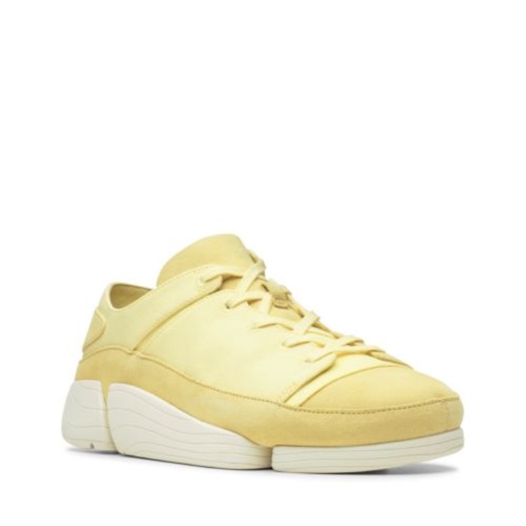 Amarillo Pálido Bajo Clarks Trigenic Evo