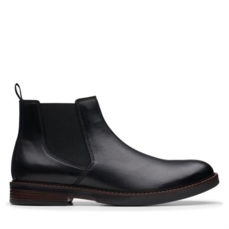 Paulson Up Cuero Negro Clarks