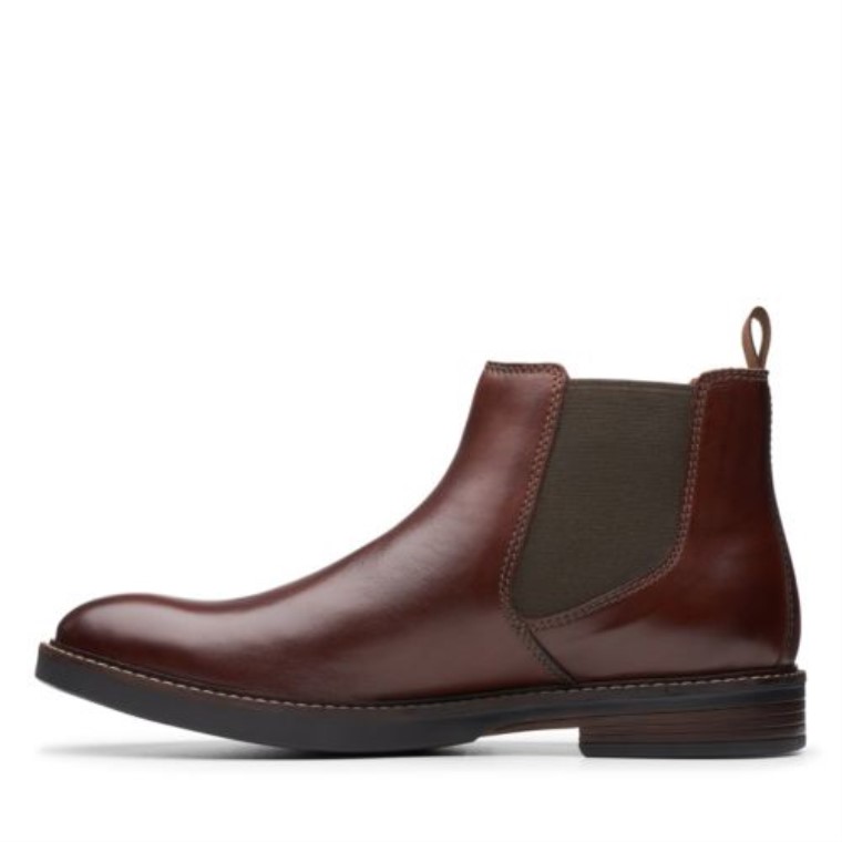 Paulson Hasta Clarks Caoba Ny Cuero