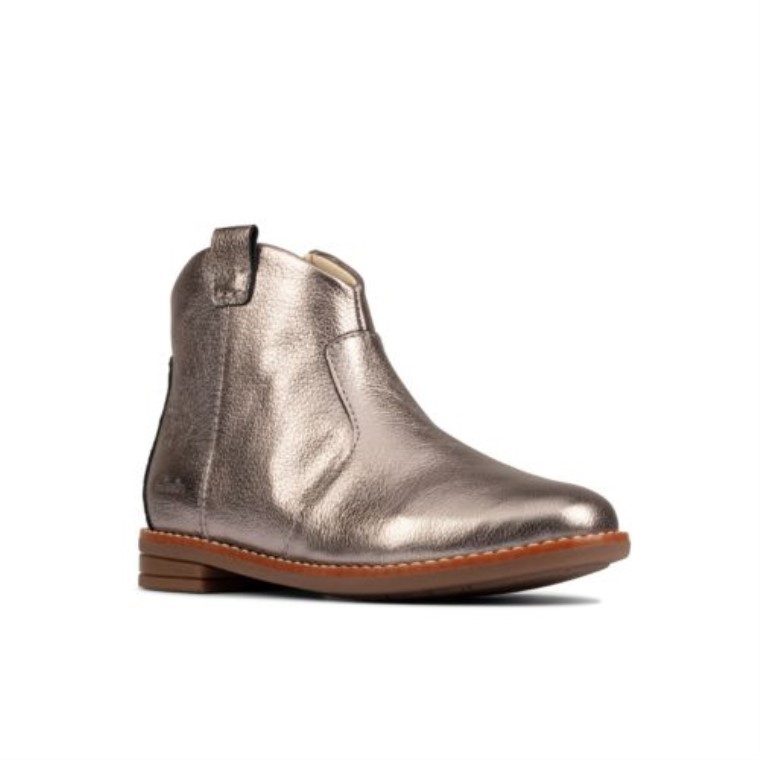 Peltre Cuero Dibujó Norte Inf F Ajuste Clarks