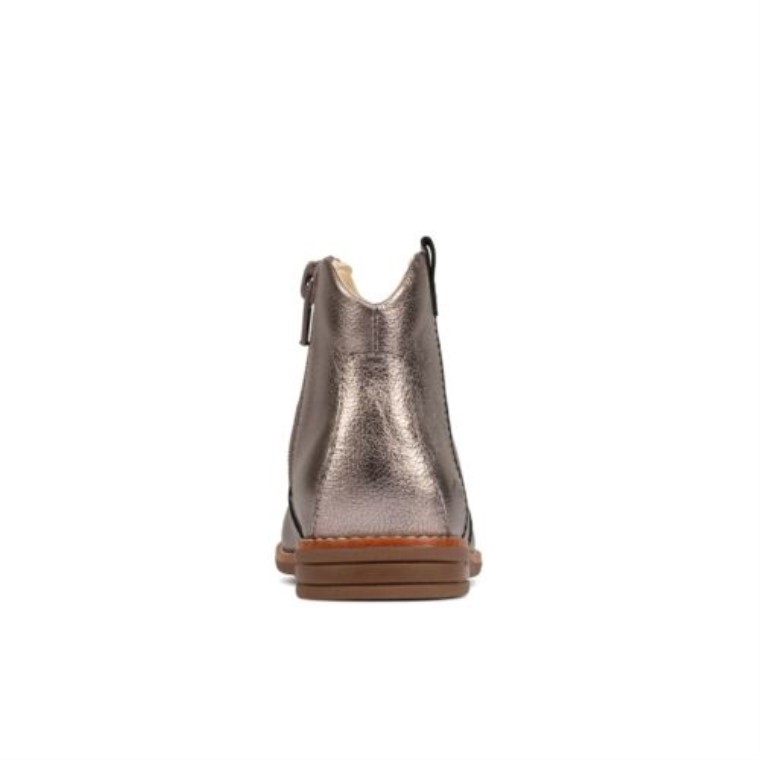 Peltre Cuero Dibujó Norte Inf F Ajuste Clarks