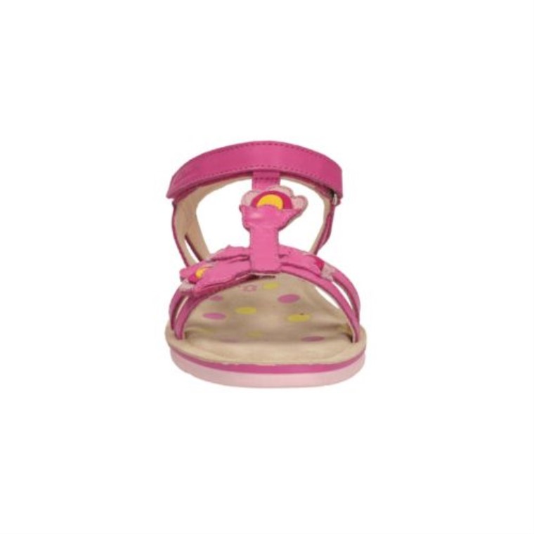 Cuero Rosa Clarks Mimogracie Jnr F Fit