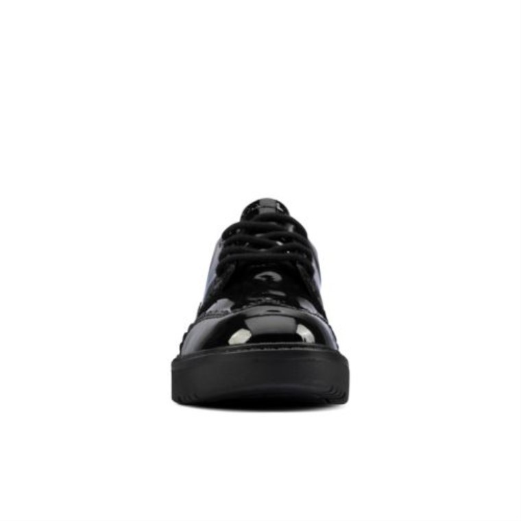 Plajump Inf Fit Charol Negro Clarks