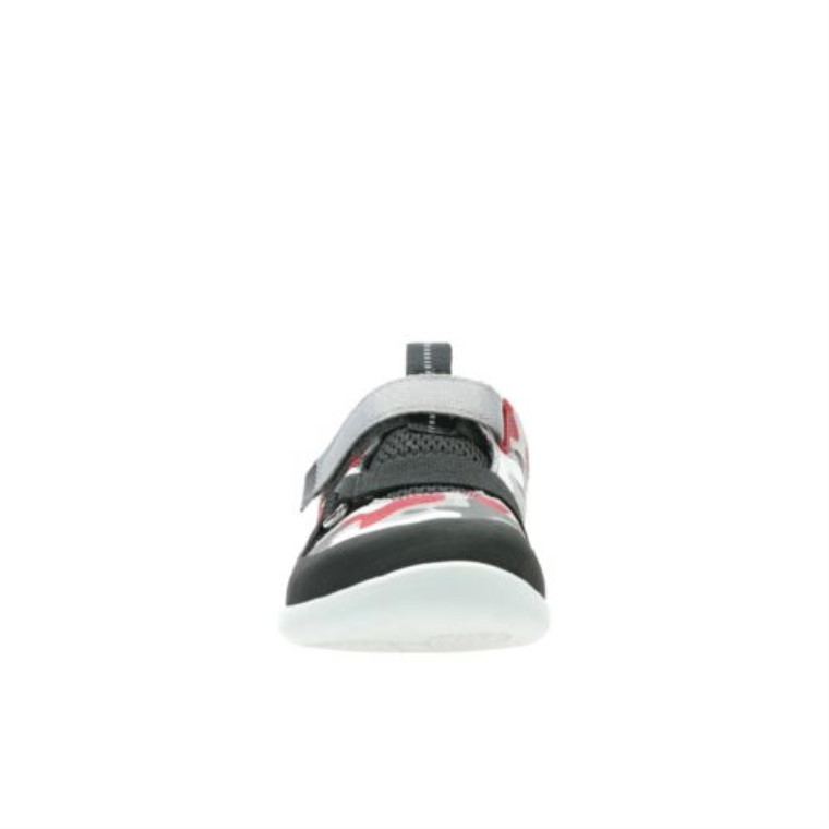 Play Pioneer Jnr G Fit Clarks Camuflaje Rojo