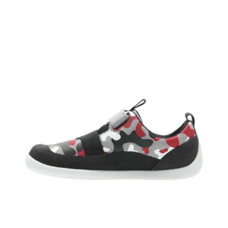 Play Pioneer Jnr G Fit Clarks Camuflaje Rojo