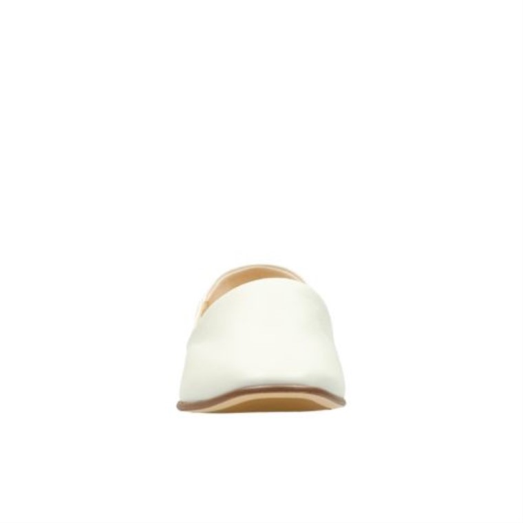 Cuero Blanco Clarks Tono Puro