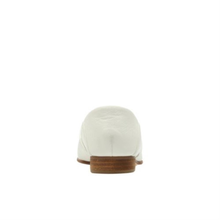 Cuero Blanco Clarks Tono Puro