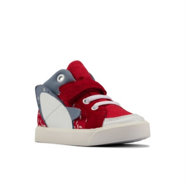 Lienzo Rojo Ciudad Pop Fst G Fit Clarks