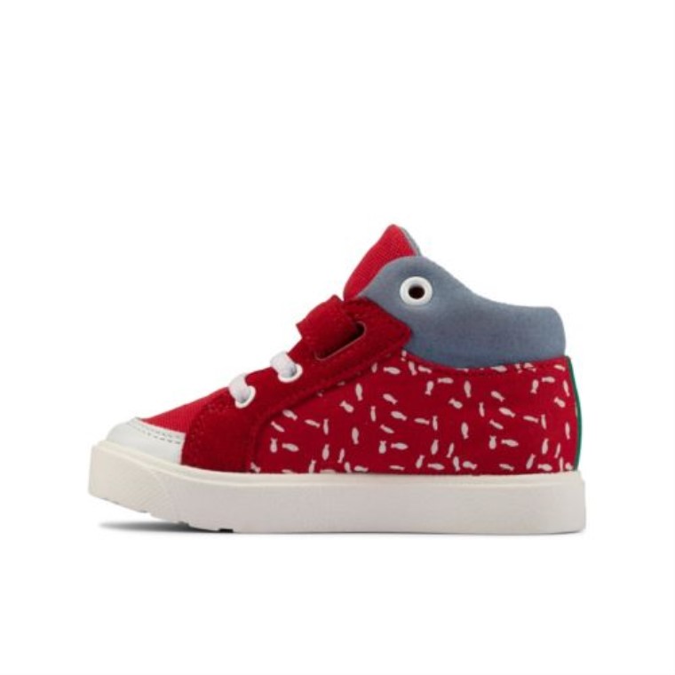 Lienzo Rojo Ciudad Pop Fst G Fit Clarks