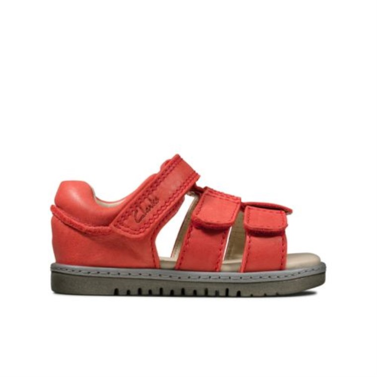 Cuero Rojo Clarks Frances Tor Fst F Fit
