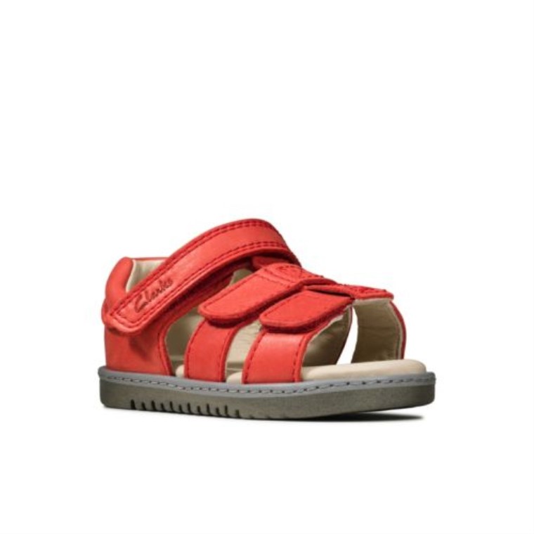 Cuero Rojo Clarks Frances Tor Fst F Fit