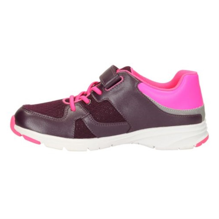 Reflejan Glo Jnr G Ajuste Clarks Púrpura