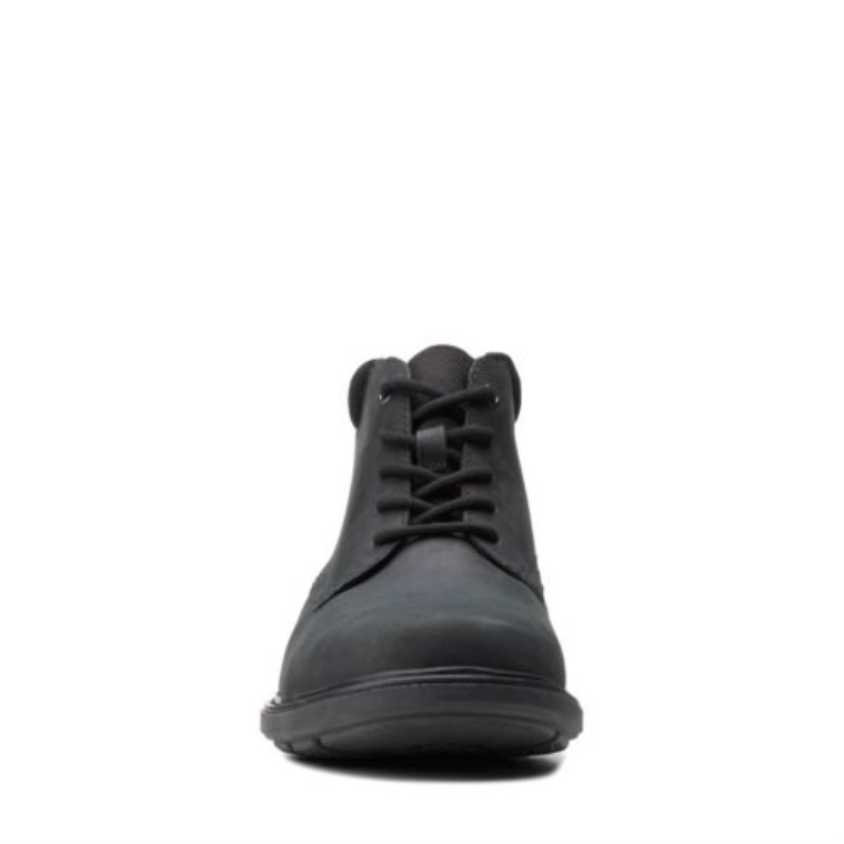 Rendell Pico Cuero Negro Clarks