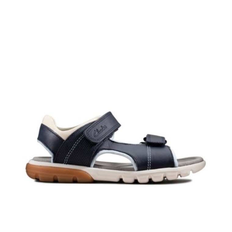 Rocco Wave Jnr G Fit Azul Marino Combi Clarks