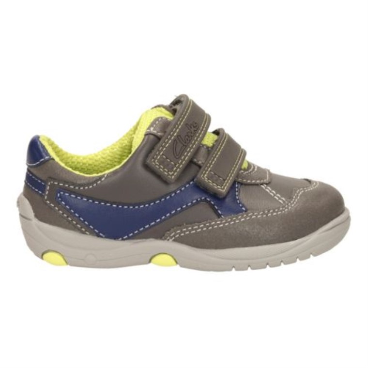Ru Cove Fst F Fit Cuero Gris Clarks