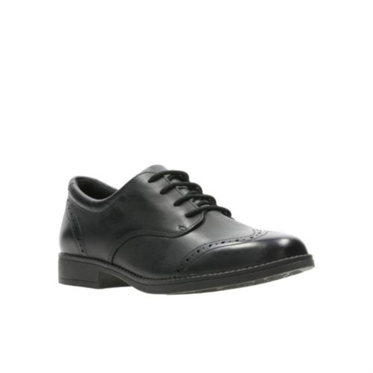 Sami Walk Jnr G Fit Clarks Cuero Negro