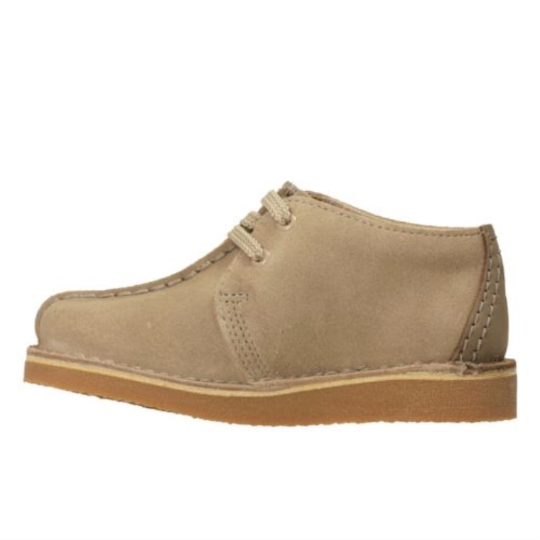 Sand Suede Desert Trek Jnr G Fit Clarks
