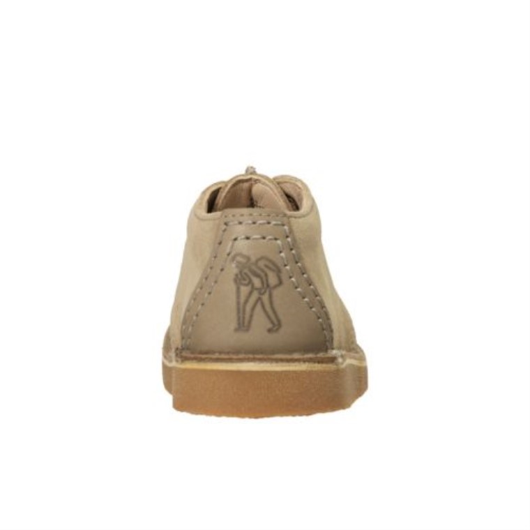 Sand Suede Desert Trek Jnr G Fit Clarks