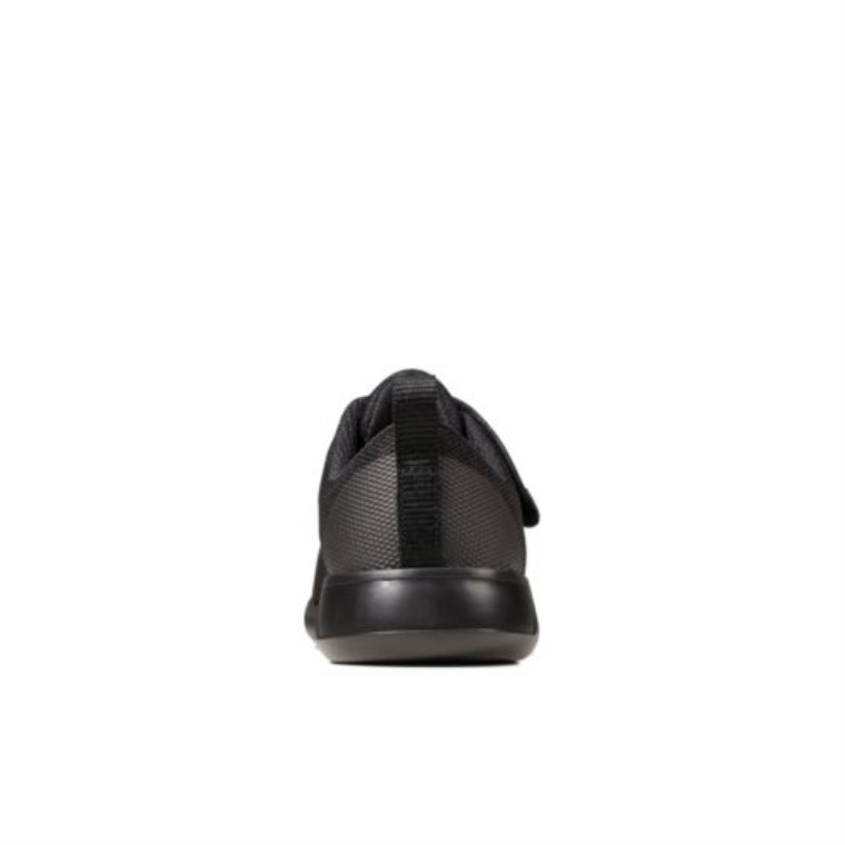 Escape Brillante Inf F Ajuste Negro Interés Clarks