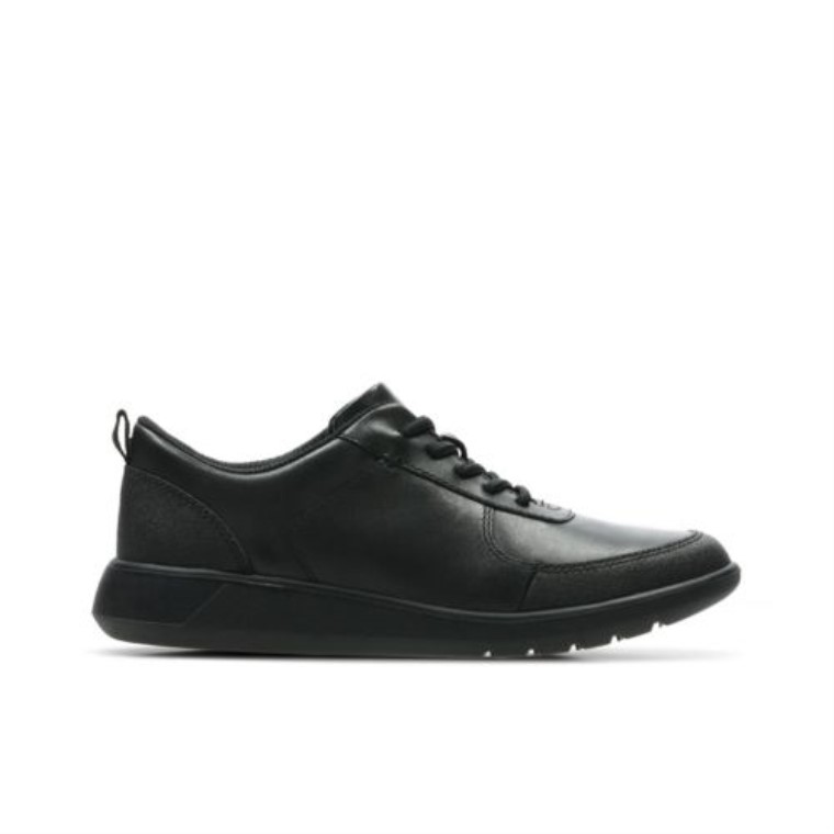 Scape Street Inf And Fit Clarks Cuero Negro