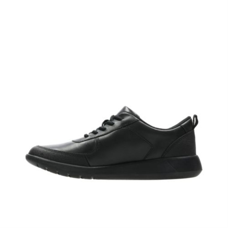 Scape Street Inf And Fit Clarks Cuero Negro