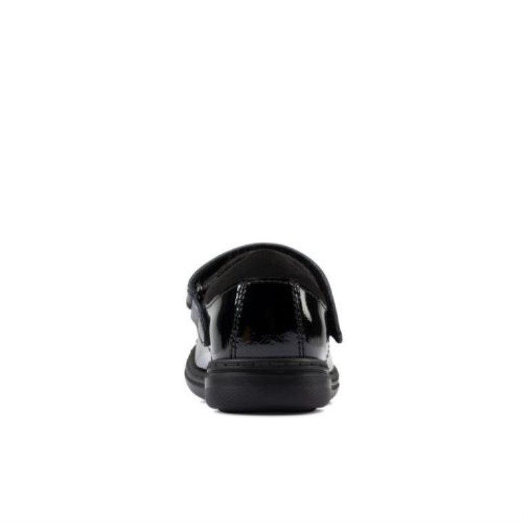 Scooter Jump Inf F Fit Charol Negro Clarks