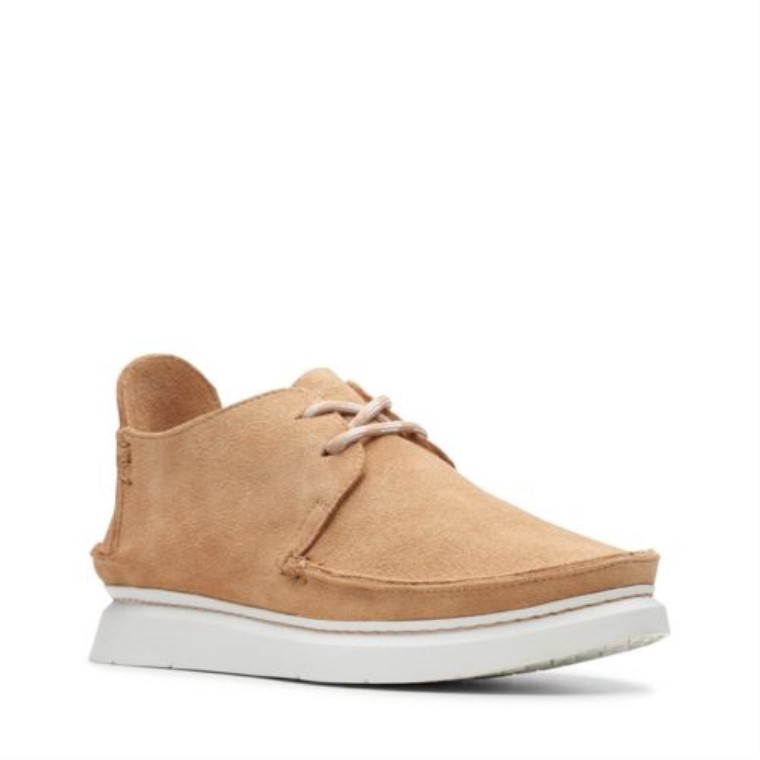 Siete Clarks De Gamuza Marrón