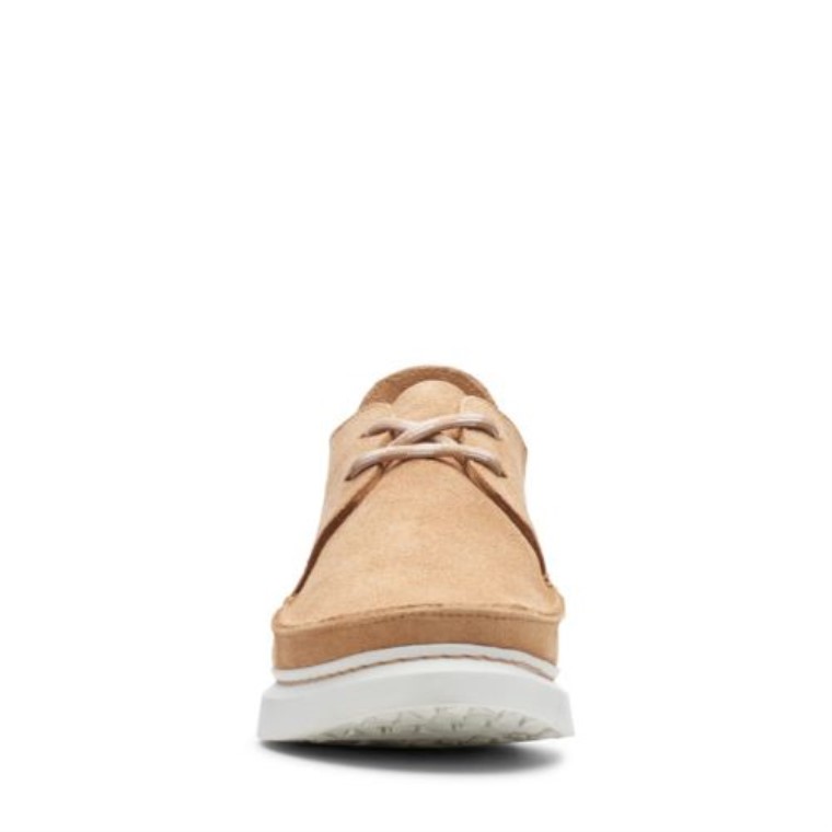 Siete Clarks De Gamuza Marrón