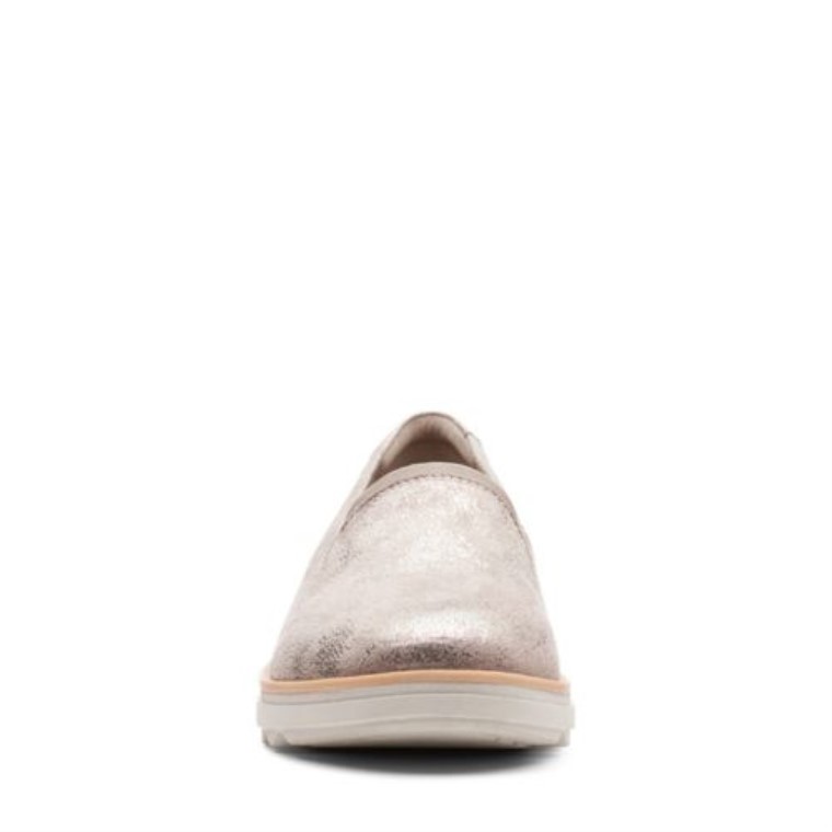 Sharon Dolly Clarks Peltre Metálico Textil