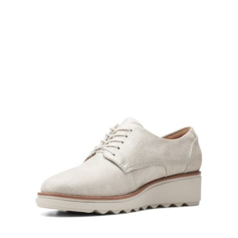 Sharon Noel Plata Metalizado Clarks