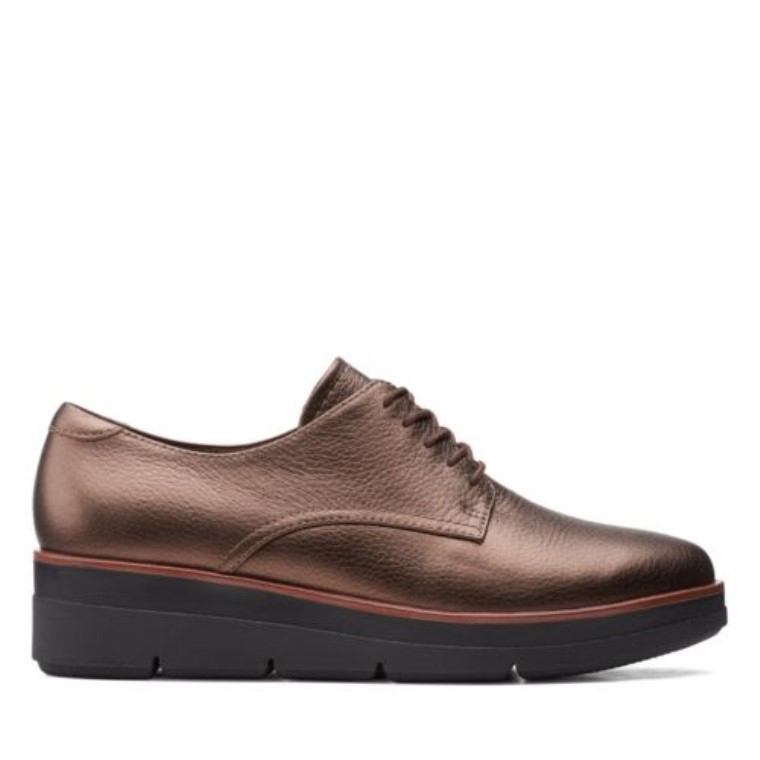 Shayllace Bronce Metalizado Clarks