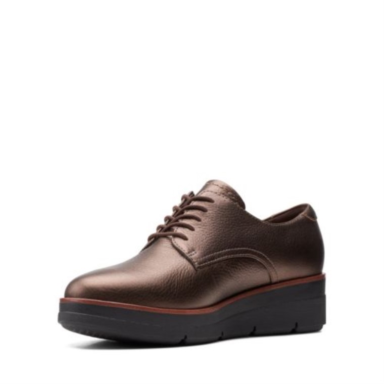 Shayllace Bronce Metalizado Clarks