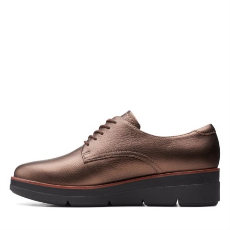 Shayllace Bronce Metalizado Clarks